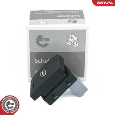 Abbildung von ESEN SKV 37SKV419 Schalter, Fensterheber hinten rechts SKODA: Octavia 2 Combi, II Schrägheck, Yeti