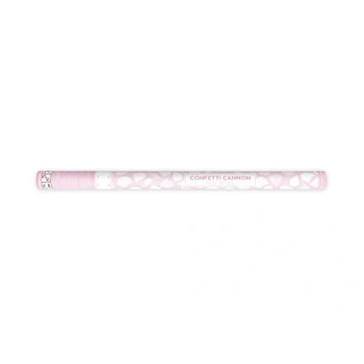 Abbildung von Party Deco Konfettikanone Set Konfetti Bombe Für Hochzeit Geburtstag Verlobung Shooter Popper Rosenblätter Weiß 80 cm