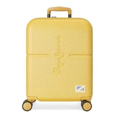 Abbildung von Pepe Jeans Laila Kabinentrolley, 40 x 55 20 cm, gelb, 40x55x20 cms, Kabinenkoffer
