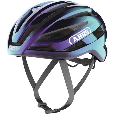 Abbildung von ABUS Rennradhelm StormChaser ACE leichter Fahrradhelm für Radrennen, Gravelbike Touren und Cyclocross Damen Herren Größe M, Violett