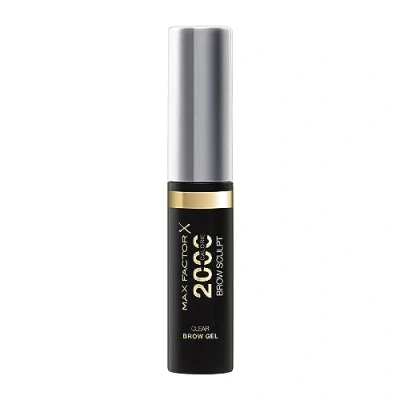 Abbildung von Max Factor 2000 Calorie Volumising Brow Sculpt Gel, Long Lating, Plumped &amp; Fuller Looking Brows, Waterproof, Smudge Proof, Shapes Intensifies, 006 Clear, 4.5 ml