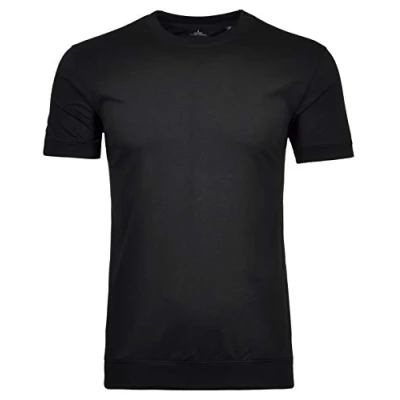 Abbildung von RAGMAN Herren T Shirt Rundhals mit Bündchen M, Schwarz 009