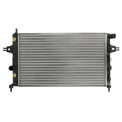 Abbildung von NRF Economy Class 50562A Kühler, Motorkühlung Aluminium 610 378 23 Kühlrippen mechanisch gefügt OPEL: Zafira A, Astra G CC, Caravan
