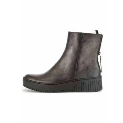 Abbildung von Gabor Keilstiefelette, Damen, Größe: 38, Anthrazit effekt Schuhe