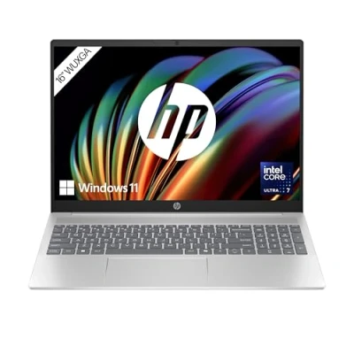 Abbildung von HP Pavilion Laptop, 16&quot; WUXGA Display, Intel Core Ultra 5 125U, 16 GB DDR5 RAM, 1 TB PCIe NVMe SSD, Grafikkarte, QWERTZ, Windows 11 Home, Silber