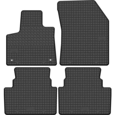 Abbildung von Gummimatten Gummi Fußmatten Satz für Citroen C5 Aircross / DS7 Crossback (2017 ) Passgenau