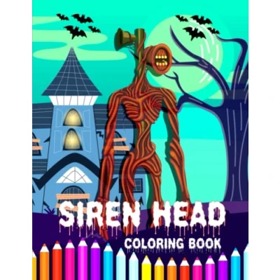 Abbildung von siren head coloring Book: Horror Lover book perfect for kids and adult Featuring Trevor Henderson&#039;s Creatures (gift lover)