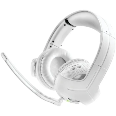 Abbildung von Thrustmaster Y 400 x W RF Wireless Binaural Head Band White Headset Headsets (Game Console, Binaural, Band, White, Xbox 360, Wireless)