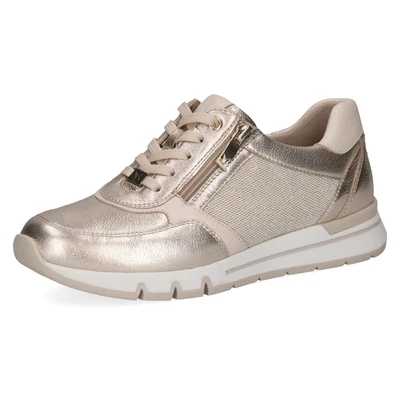 Abbildung von Caprice Sneaker low, Damen, Größe: 36, Lt gold comb Schuhe