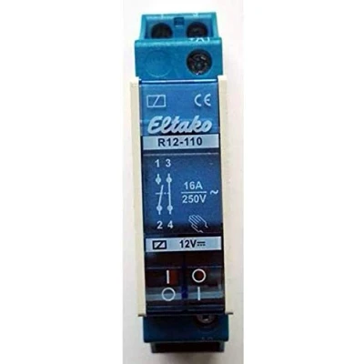 Abbildung von Eltako Electronics Schaltrelais Steuerleistu ngsbedarf 1.9W Steu R12 110 1 (22110054)