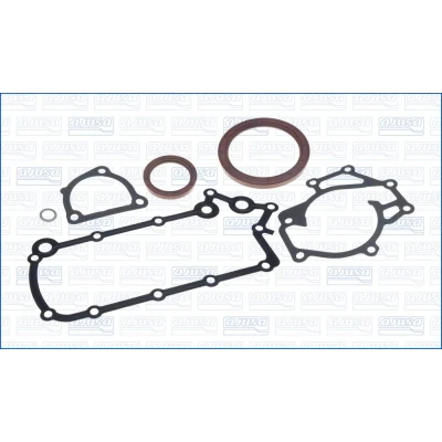 Abbildung von AJUSA 54172100 Dichtungssatz, Kurbelgehäuse HYUNDAI: H 1 Travel, KIA: SORENTO