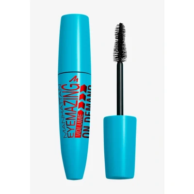 Abbildung von Manhattan Cosmetics Eyemazing Volume ON Demand Mascara WP Mascara, Damen, Größe: One Size, 101n waterproof black