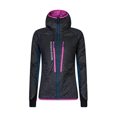 Abbildung von Rock Experience REWJ06641 KATMAI HOODIE HYBRID Jacket Women&#039;s 1344 CHINA BLUE+0208 CAVIAR+2285 QUIET TIDE XS