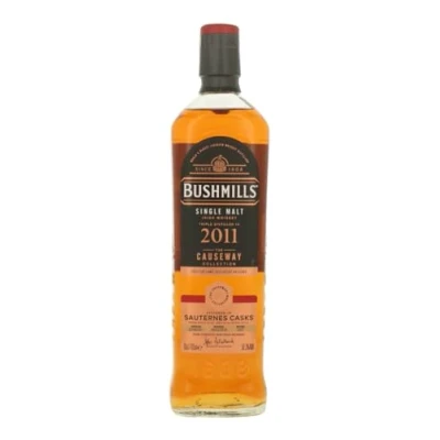 Abbildung von Bushmills THE CAUSEWAY COLLECTION Single Malt Irish Whisky Sauternes Casks 2011 56,3% Vol. 0,7l in Geschenkbox