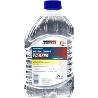 Abbildung von EUROLUB 819002 Destilliertes Wasser 2 Flasche
