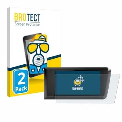 Abbildung von BROTECT Entspiegelungs Schutzfolie für Bosch Purion 400 (2 Stück) Matte Displayschutz Folie, Anti Reflex, Fingerprint