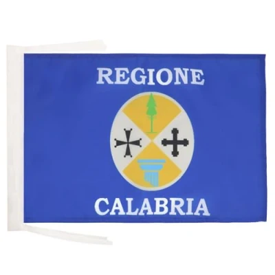 Abbildung von AZ FLAG Flagge Kalabrien 45x30 Cm Mit Kordel Calabria In Italien Fahne 30 x 45 Flaggen