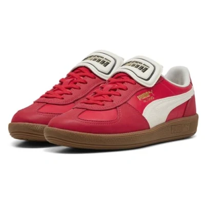 Abbildung von Puma Palermo Premium Sneaker low, Größe: 39, For all time red warm white Leder