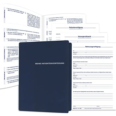Abbildung von RNK Verlag Geschäftspapier 2x Patientenverfügung mit Mappe / Betreuungsverfügung, Vorsorgevol