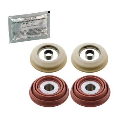 Abbildung von FEBI BILSTEIN 107432 Bremssattel Reparatursatz Hinterachse, Vorderachse mit Fett MERCEDES BENZ: ATEGO 2, ACTROS MP2 / MP3, MP4, MAN: TGX