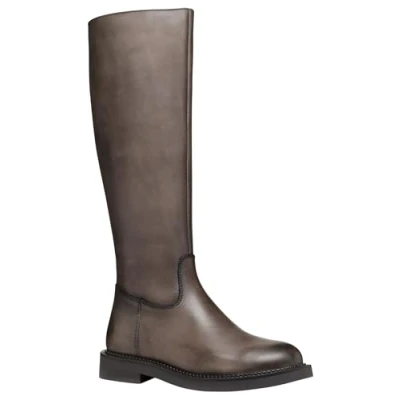 Abbildung von Geox Serilda Stiefel, Damen, Größe: 39, Taupe Schuhe