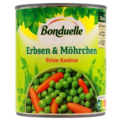 Abbildung von Bonduelle Erbsen &amp; Möhrchen Feine Auslese, 12er Pack (12 x 530g)