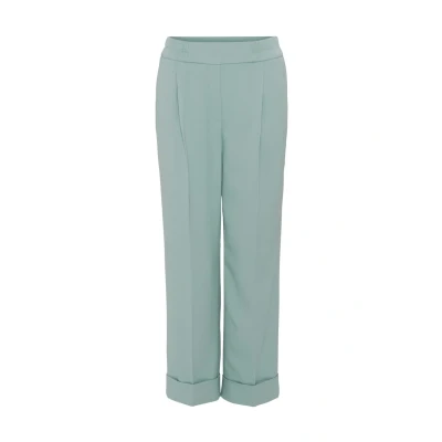 Abbildung von Opus Maikito Fresh Stoffhose, Damen, Größe: 42, Aloe green