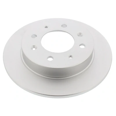 Abbildung von MAPCO 15557C Bremsscheibe Hinterachse 258 10 voll beschichtet KIA: Cerato Schrägheck, Limousine
