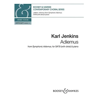 Abbildung von Adiemus: from Symphonic Adiemus. gemischter Chor (SATB divisi) und Klavier. Chorpartitur. (Contemporary Choral Series)