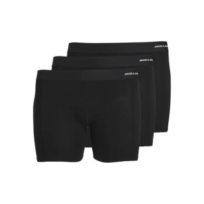 Abbildung von Jack &amp; Jones 3ERPACK Panties, Herren, Größe: 2XL, Black