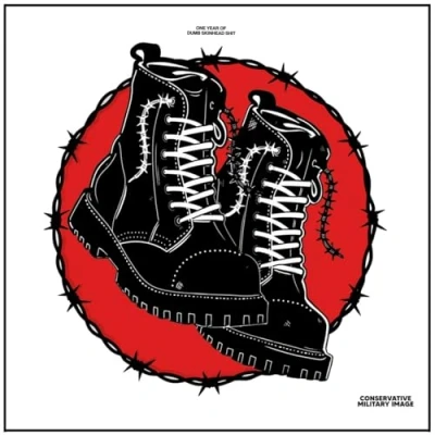 Abbildung von One Year of Dumb Skinhead Shit Rotes Vinyl [Vinyl LP]