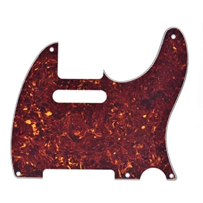 Abbildung von KAISH American Vintage 5 Hole Tele Pickguard TL Guitar Pick Guard Scratch Plate for Tele/Telecaster Tortoise
