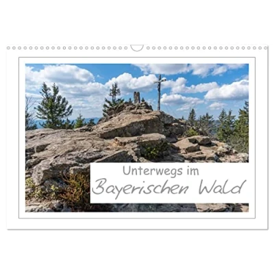 Abbildung von Unterwegs im Bayerischen Wald (Wandkalender 2025 DIN A3 quer), CALVENDO Monatskalender