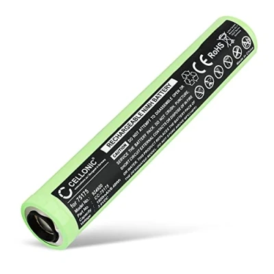 Abbildung von subtel® Ersatz Akku kompatibel mit Streamlight Stinger / 76909/76606 76500/75301 75175 Peli M9 Ersatzakku 1800mAh Leuchte Lampe Taschenlampe Batterie