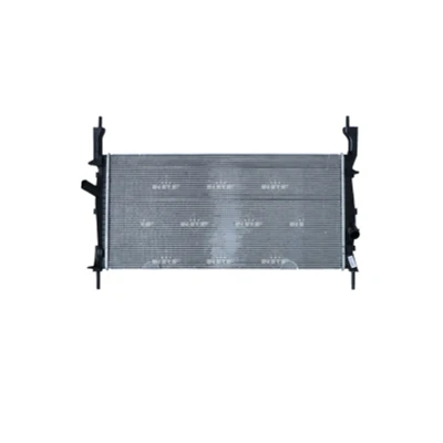 Abbildung von NRF 53746 Kühler, Motorkühlung Aluminium 769 388 27 mit Anbauteilen Kühlrippen gelötet FORD: Transit Mk6 Bus, Kastenwagen