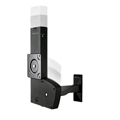 Abbildung von Ergotron 61 128 085 Wandhalterung für LCS /Plasma Fernseher mit 27 Zoll/68 cm, verstellbar, 113 085, schwarz