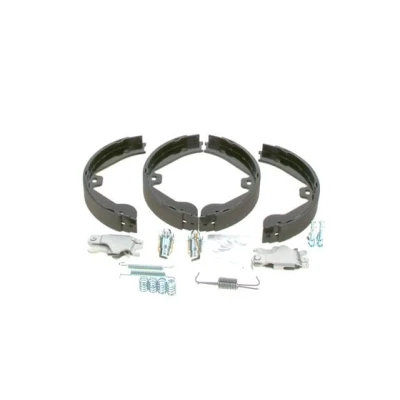 Abbildung von BOSCH 0 204 113 829 Handbremsbeläge mit Zubehör MERCEDES BENZ: R Klasse, ML GL, AUDI: Q7, PORSCHE: Cayenne