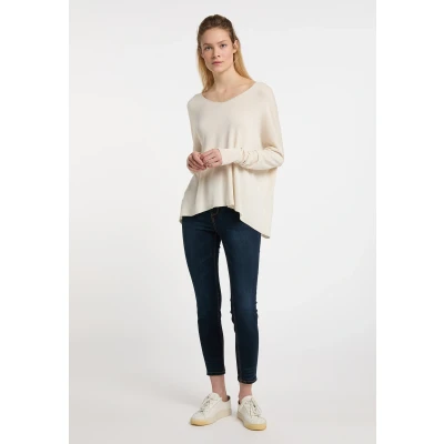 Abbildung von Dreimaster Strickpullover Damen Wollweiß
