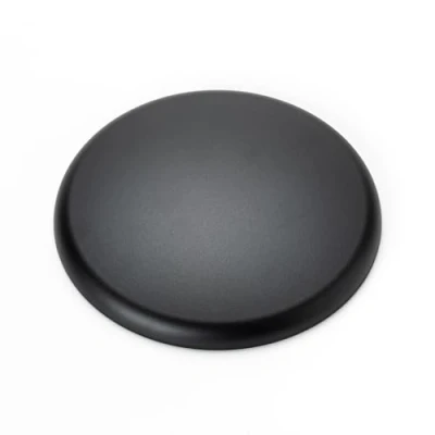 Abbildung von ORION LIGHTSTYLE Extra Flache Abdeckung Verteilerdose PVC schwarz Baldachin Deckendose Abschluss, rund, 135mm