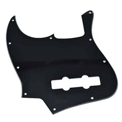 Abbildung von Dopro Lefty Schlagbrett für Jazz J Bass, Linkshänder, 3 lagig, Schwarz