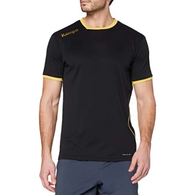 Abbildung von Kempa Herren Curve Trikot, Schwarz/Gold, 116