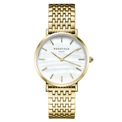 Abbildung von Rosefield Upper EAST SIDE Uhr goldcoloured, Damen, Größe: One Size, Gold coloured
