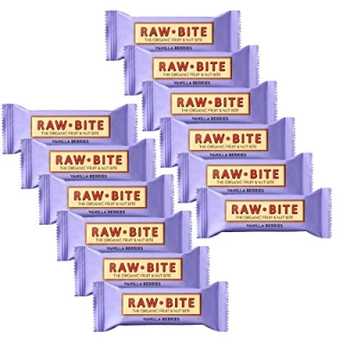 Abbildung von RAW BITE Bio Riegel Vanilla Berries 50 g