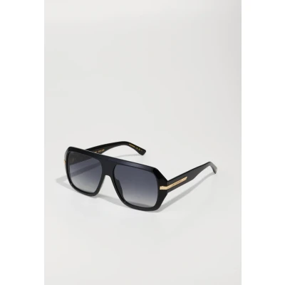 Abbildung von Dsquared2 Herren D2 0160/S 807/9O Gläser SONNENBRILLEN Acetat Schwarz Grau Quadratisch Normal Schattiert