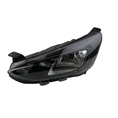 Abbildung von Johns, Scheinwerfer Halogen links passend für Ford Focus 01/18 mit LWR TFL LED schwarz