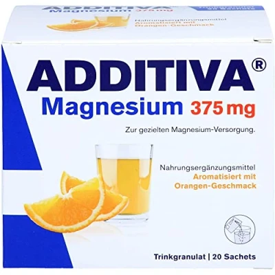 Abbildung von Additiva Magnesium 375 mg Granulat Orange 20 St
