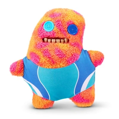 Abbildung von Fuggler Vacay Vibes von ZURU, Funny Ugly Monster, Plüsch, zum Sammeln, Spielzeug (Sir Splodge A Lot Multi)