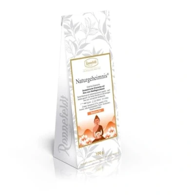 Abbildung von Ronnefeldt Naturgeheimnis® Aromatisierter Kräutertee mit Aloe Vera Vanillegeschmack 100g, Menge:6 Stück