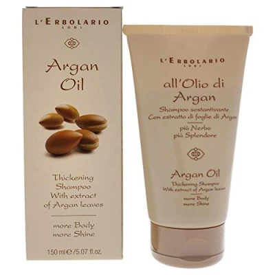 Abbildung von L&#039;Erbolario Arganöl Haarshampoo, mit pflegender Wirkung, 1er Pack (1 x 150 ml)