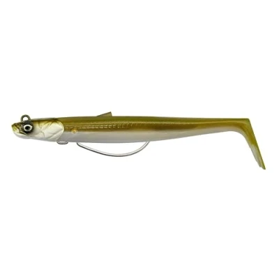 Abbildung von Savage Gear Sandeel V2 Weedless Khaki 11,5cm 22g Gummifisch